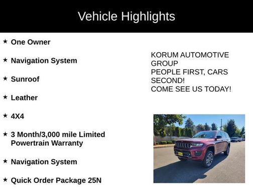 2021 Jeep Grand Cherokee L Overland