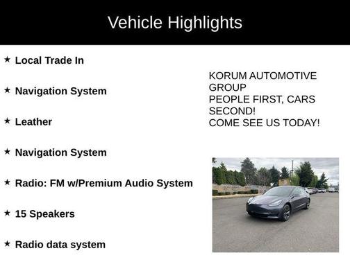 2018 Tesla Model 3 Long Range