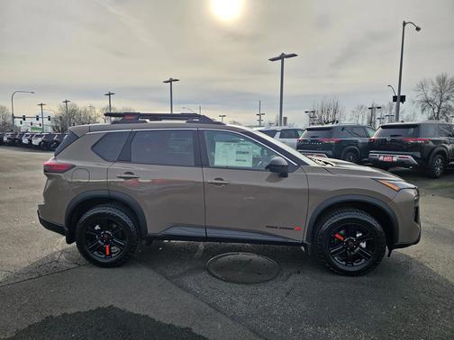 Baja Storm Metallic 2026 Nissan Rogue Rock Creek