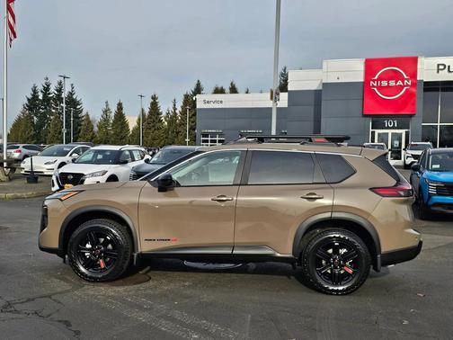 Baja Storm Metallic 2026 Nissan Rogue Rock Creek