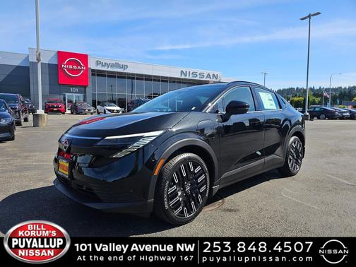 Black Diamond Pearl 2026 Nissan Leaf PLATINUM+