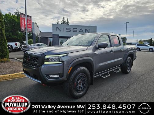Gun Metallic 2025 Nissan Frontier PRO-4X