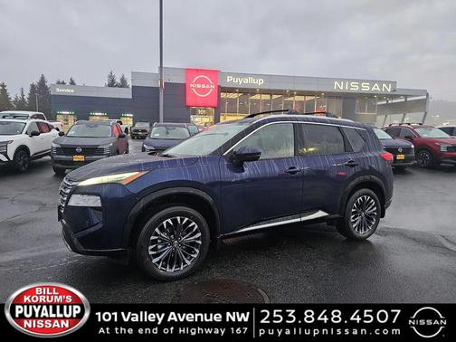 Deep Ocean Blue Pearl 2026 Nissan Rogue Platinum