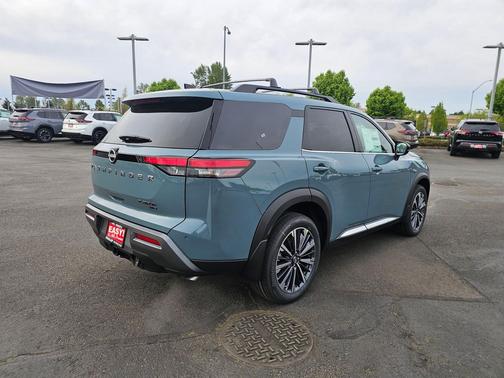 Baltic Teal 2026 Nissan Pathfinder Platinum
