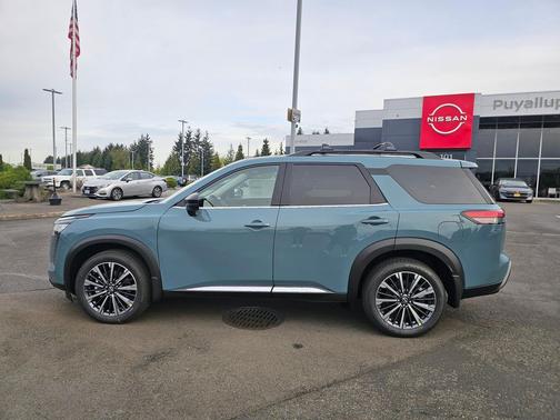 Baltic Teal 2026 Nissan Pathfinder Platinum