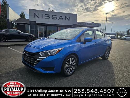 Electric Blue 2023 Nissan Versa 1.6 SV