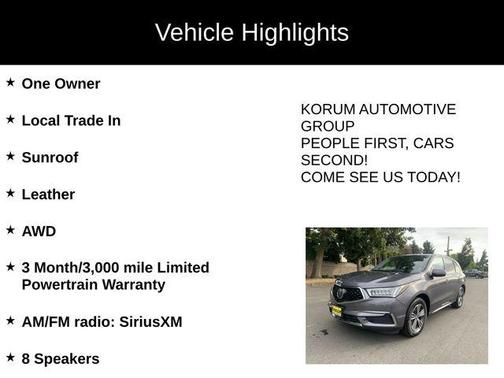 2017 Acura MDX 3.5L