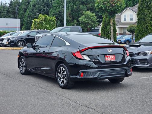 Crystal Black Pearl 2018 Honda Civic LX-P