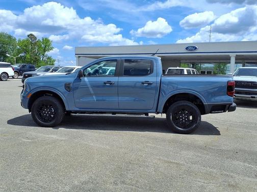 Azure Gray Metallic Tri-Coat 2025 Ford Ranger XLT