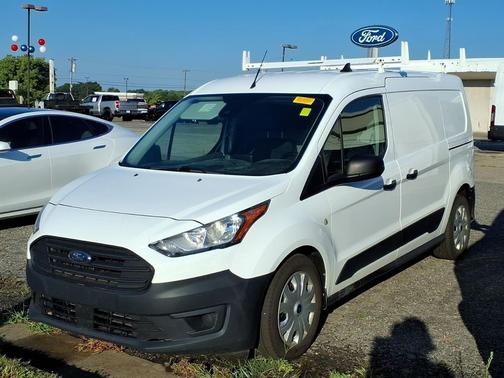 Frozen White 2022 Ford Transit Connect XL Cargo Van
