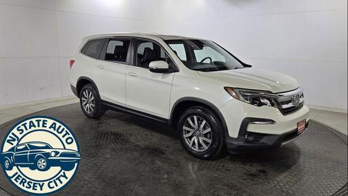 White Diamond Pearl 2019 Honda Pilot EX-L