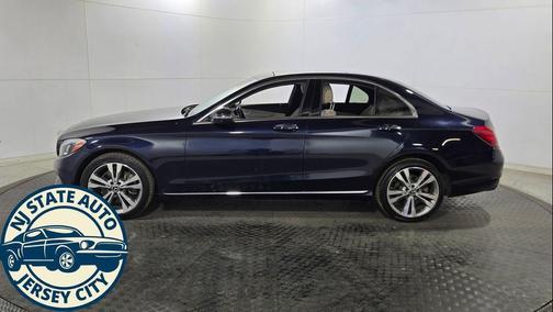 Blue 2018 Mercedes-Benz C-Class C 300 4MATIC