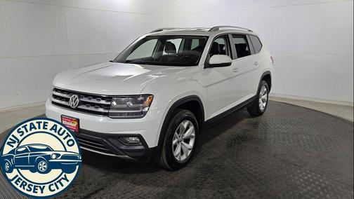 Pure White 2019 Volkswagen Atlas 3.6L SE