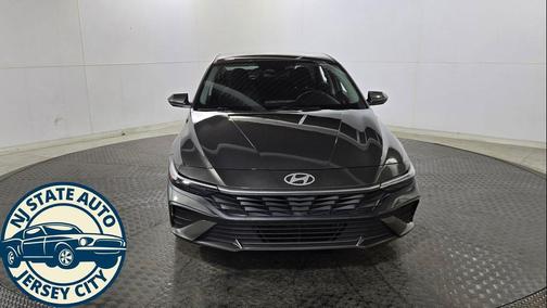 Amazon Gray 2024 Hyundai ELANTRA HEV Blue