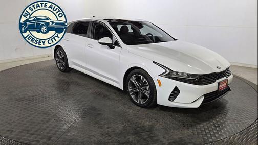 Glacial White Pearl 2021 Kia K5 EX