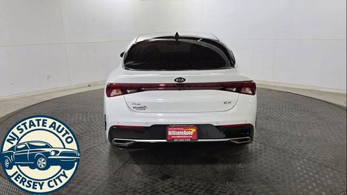 Glacial White Pearl 2021 Kia K5 EX