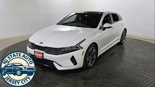 Glacial White Pearl 2021 Kia K5 EX