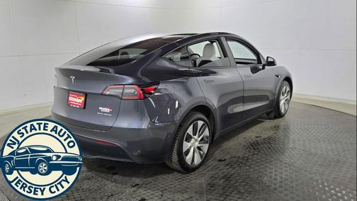 Solid Black 2022 Tesla Model Y Long Range Dual Motor All-Wheel Drive