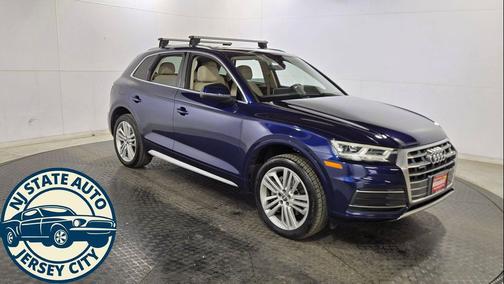Blue Metallic 2018 Audi Q5 2.0T Premium Plus
