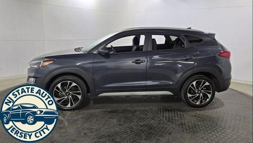 Dusk Blue 2021 Hyundai TUCSON Sport