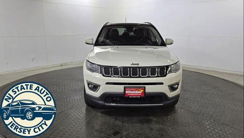 White Clearcoat 2021 Jeep Compass Limited