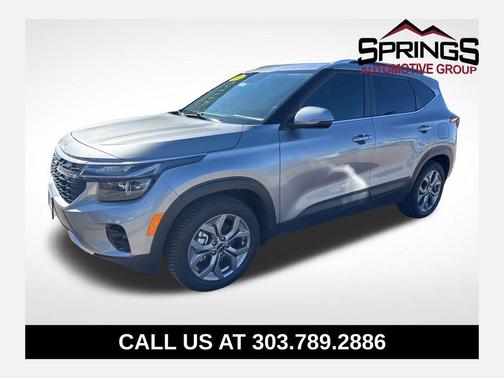 Steel Gray 2024 Kia Seltos S