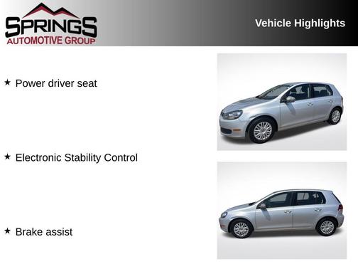 2013 Volkswagen Golf 2.5L