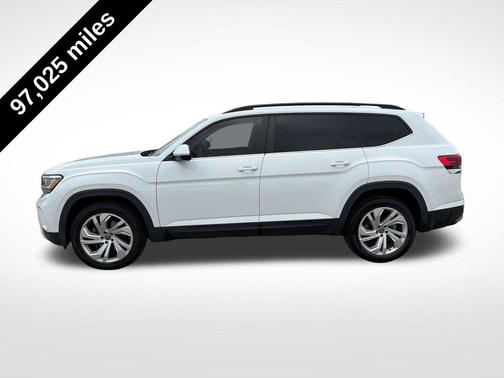 White 2021 Volkswagen Atlas 3.6L SE w/Technology
