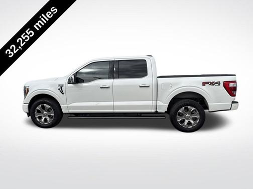 Star White Metallic Tri-Coat 2022 Ford F-150 Platinum