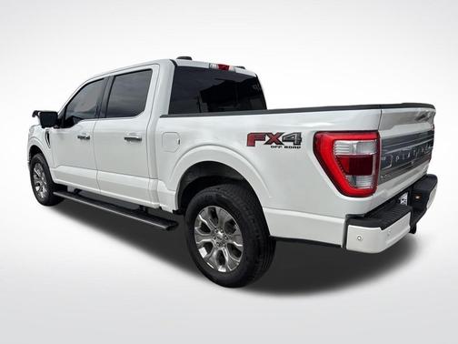 Star White Metallic Tri-Coat 2022 Ford F-150 Platinum