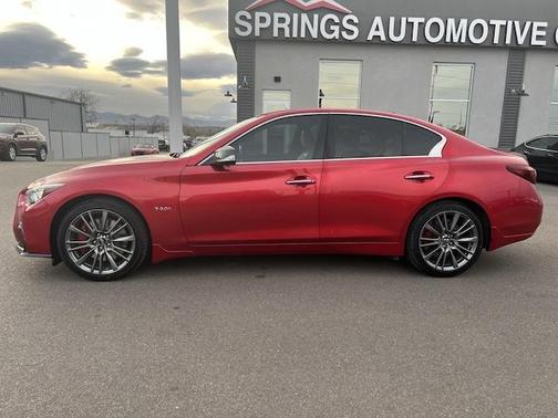 Photo 2 of 32 of 2019 INFINITI Q50 3.0t Red Sport 400