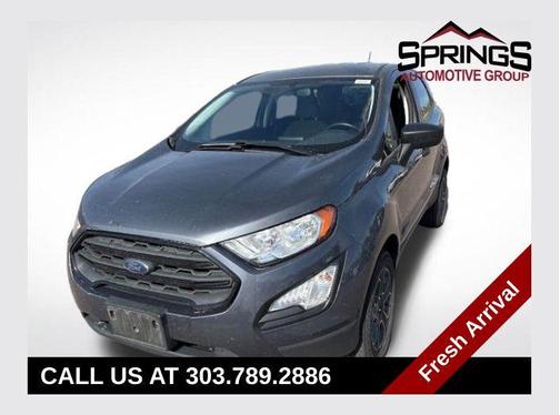 Smoke Metallic 2022 Ford EcoSport S