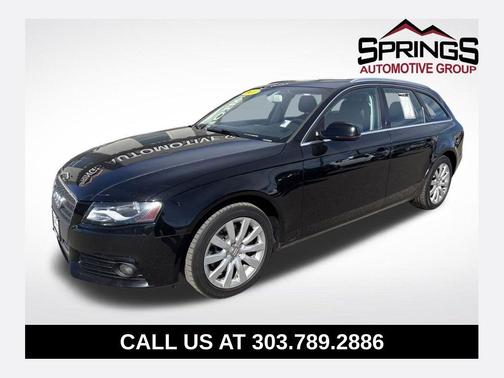 Black 2011 Audi A4 2.0T Avant Premium quattro