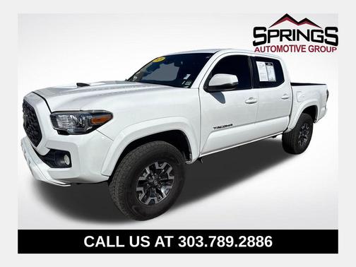 Super White 2020 Toyota Tacoma TRD Sport