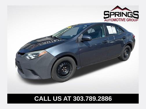 Slate Metallic 2014 Toyota Corolla LE