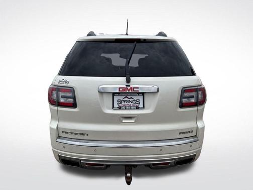 White Diamond Clearcoat 2015 GMC Acadia Denali