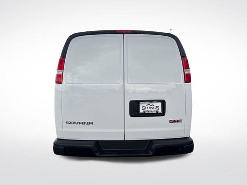 Summit White 2023 GMC Savana 3500 RWD 3500 Regular Wheelbase Work Van