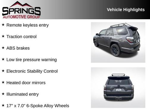 Magnetic Gray Metallic 2019 Toyota 4Runner SR5