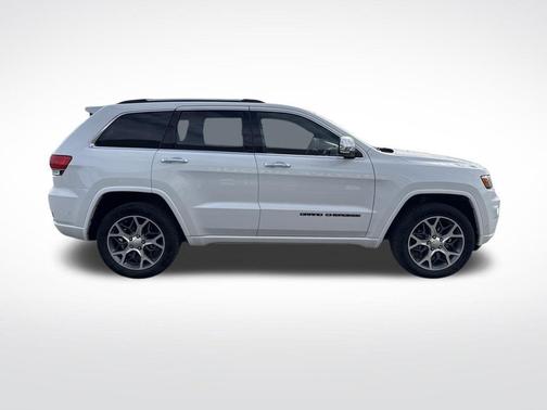 Bright White Clearcoat 2021 Jeep Grand Cherokee Overland