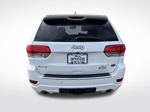 Bright White Clearcoat 2021 Jeep Grand Cherokee Overland