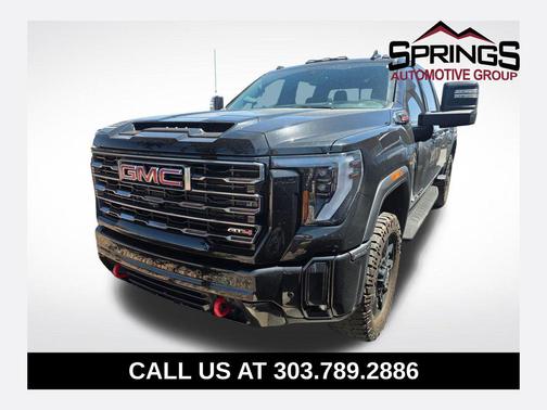 Onyx Black 2025 GMC Sierra 2500 AT4