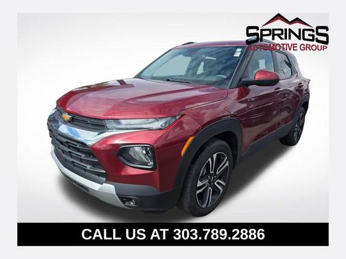 Crimson Metallic 2023 Chevrolet Trailblazer LT