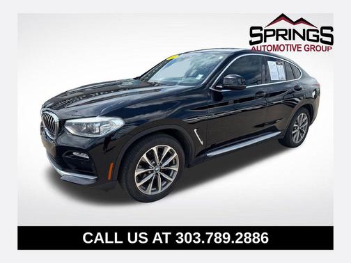 Jet Black 2019 BMW X4 xDrive30i