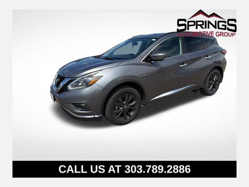Gun Metallic 2018 Nissan Murano SV