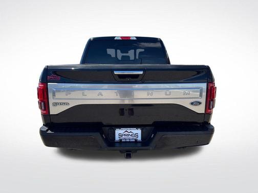 Shadow Black 2016 Ford F-150 Platinum