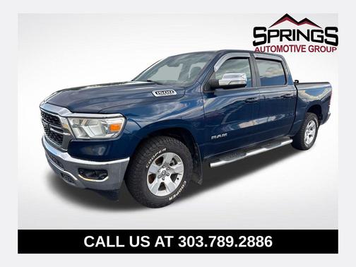 Patriot Blue Pearlcoat 2022 RAM 1500 Big Horn/Lone Star