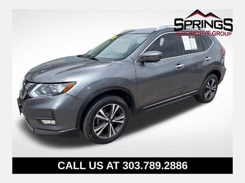 Gun Metallic 2018 Nissan Rogue SL