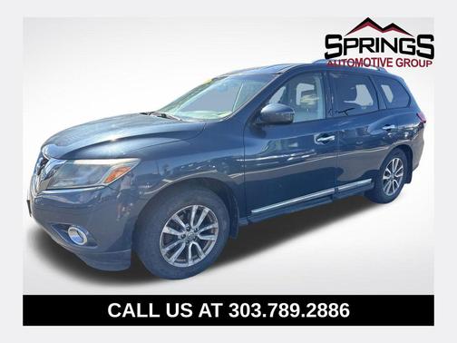 Arctic Blue Metallic 2015 Nissan Pathfinder SL