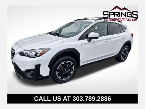 Crystal White Pearl 2021 Subaru Crosstrek Premium