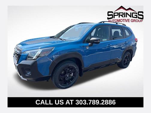 Geyser Blue 2023 Subaru Forester Wilderness